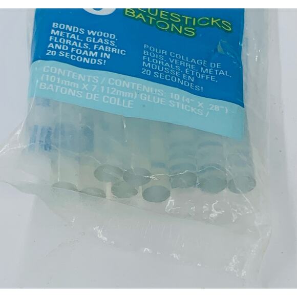 Ad Tech Glue Gun Hi Temp Electric White Small Hot Melt Corded With 9 Gluesticks - Picture 4 of 7